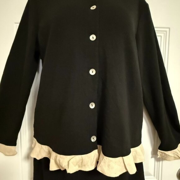 Krisabelle Skirt Suit SZ Medium Quiet Luxury Chic 3 Piece Set Italy Inspired - Picture 12 of 12